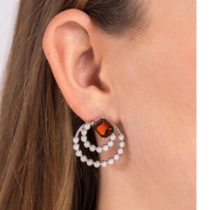 COPY - Double Standard Brown Post Earrings NWT